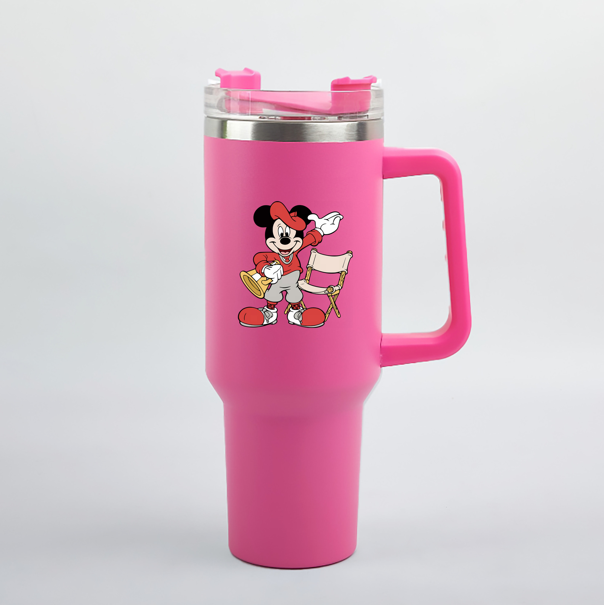 （画像用） ミッキーマウス Mickey Mouse 1200mL車用タンブラー（カラープリント）